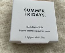 Summer Fridays blush butter balm pink sunset