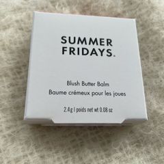 Summer Fridays blush butter balm pink sunset