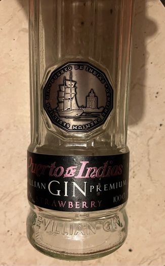 Puerto De Indias Empty Gin Bottle 1L