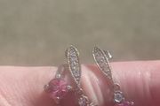 Amethyst Sterling Silver Ring and Matching earrings