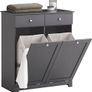 Bathroom Vanity Unit Recycled Solid Wood Basin Cabinet Image 3