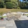 Ornate Antique-Style Gothic Wirework Garden Set (Table & 4 Armchairs) Image 2