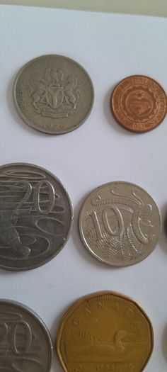 Coins a mix of different countries 28 coins in total registered post included
