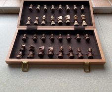 Gokl quality Wooden box Chess Set as New