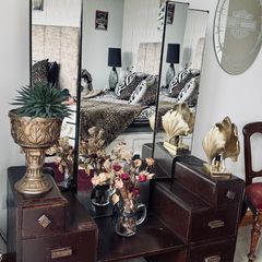 Vintage Dresser  Vanity Set
