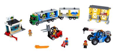 Lego City 60169: Cargo Terminal (2017) 100% Complete (NO BOX)