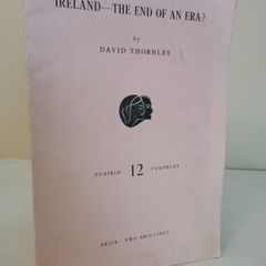 Ireland - The End of an Era? by David Thornley (HQ711)