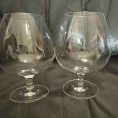 Pair of Large snifters.