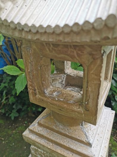 Japanese Garden Lantern -36cm Cast Concrete Pagoda -Handmade Dublin