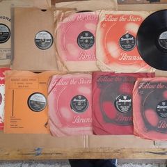 Rock & Roll 78 rpm records.