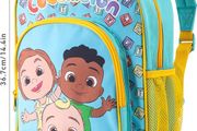 Cocomelon Kids Childrens Premium Backpack School Rucksack Travel Bag Boys Girls with side mesh pocket and front zipped pocket