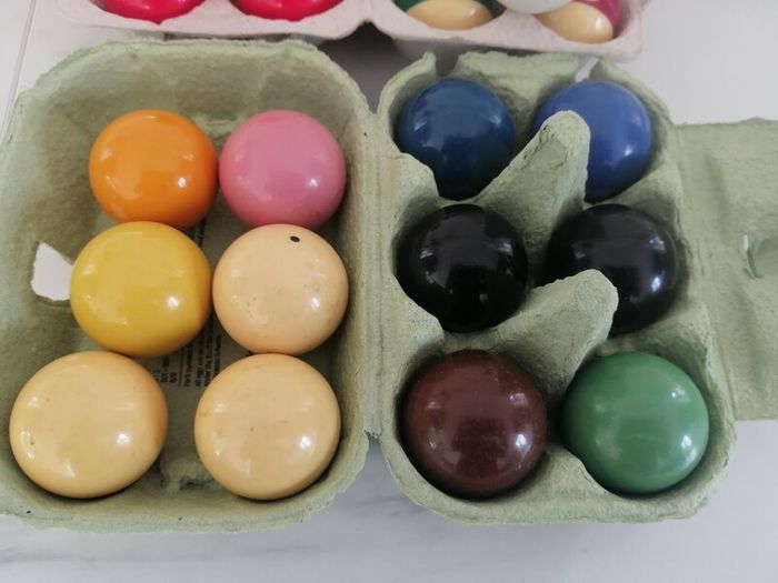 Vintage Mini Pool Balls
