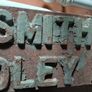 vintage extra large cast sign Thomas Smith Image 3