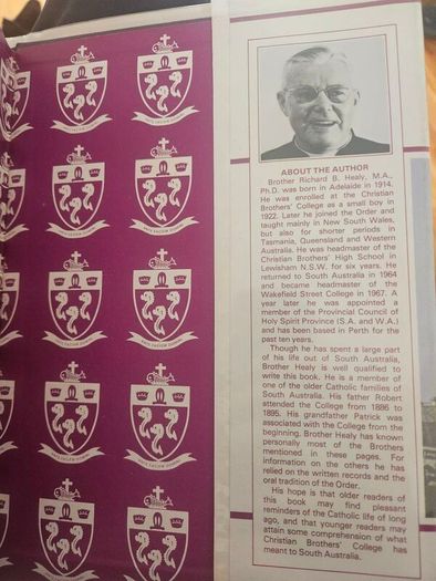 The Christian Brothers Of Wakefield Street 1878-1978. First Edition Hardback With Dustjacket In Good Condition.  See Photos For Same.