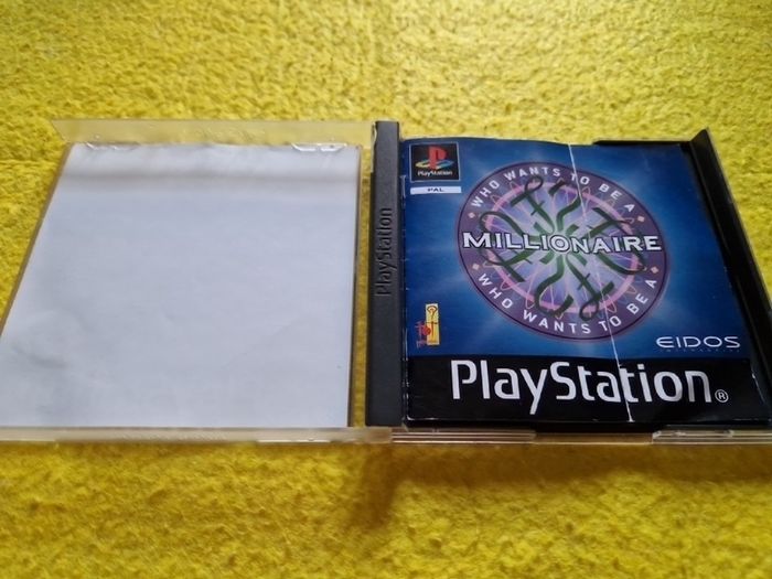 Who wants to be a millionaire PlayStation1 ps1 PlayStation2 ps2 games Original