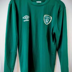 Rare Ireland Euro 2012 baselayer football jersey Umbro Lycra Mix xl mens