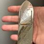 Vintage Bermuda Sterling Silver Bookmark Clip Coat of Arms Map Hallmarked 20g Image 8