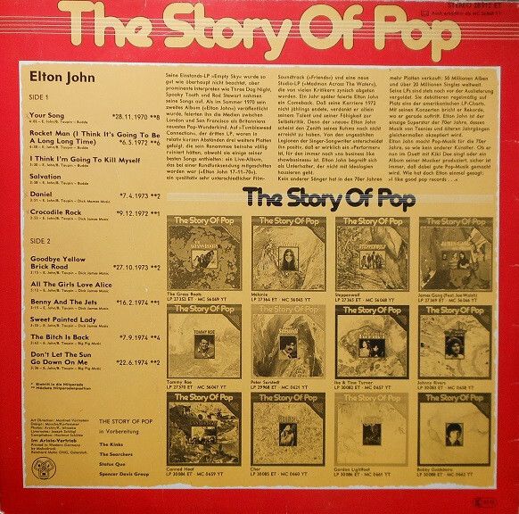 Elton John  The Story Of Pop