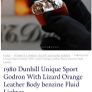 Dunhill Sport Godron lighter vintage, tobacco Image 6