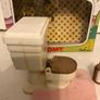 Vintage Sylvanian 1980s Flushing Toilet Image 9
