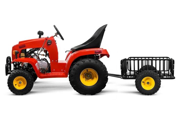 Mini Kids Tractor with Trailer - 110cc Petrol
