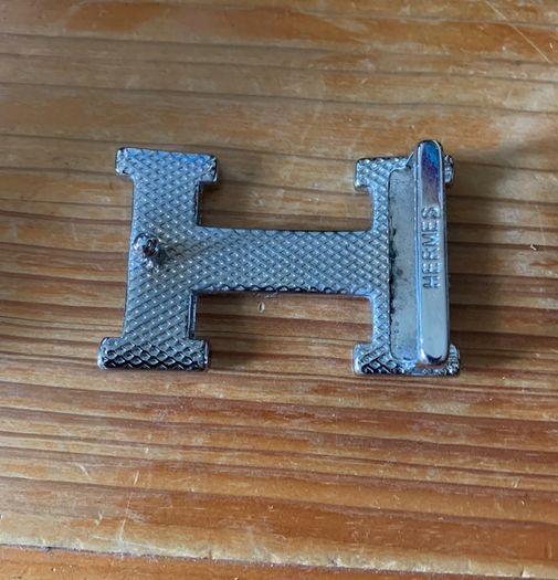 H Silver Buckle