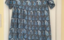 Tunic Short Sleeve Blue Size 14