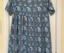 Tunic Short Sleeve Blue Size 14