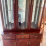 Solid furniture table , chairs , display case & side unit Image 2