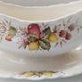 Vintage Crown Ducal "Premier citrus" Gravy Boat with attached saucer Image 4