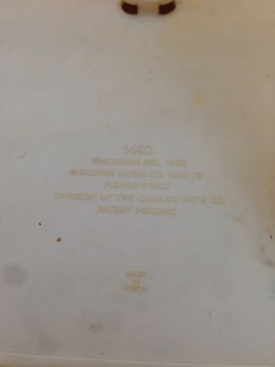 Vintage Fisher Price Music Box Moon