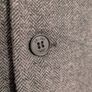 Zara Mens Herringbone Overcoat / Peacoat almost new Image 2