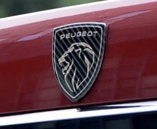 Pair of Peugeot Badges - FREE POST