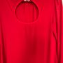 New Red Beaded Dress Image 3