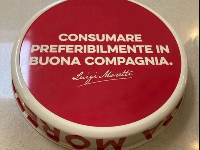 Moretti Beer Metal Tray