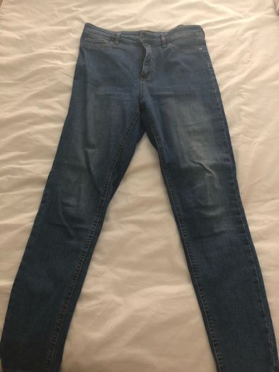 blue skinny jeans women size 10