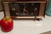 Retro vintage Japanese Rhythm wind-up musical clock 1960s