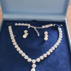 Newbridge silver set. New