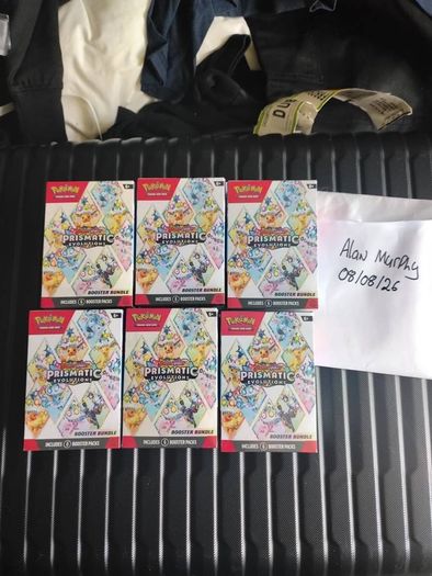 Prismatic Evolutions booster bundle X 6