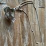 COS flower pendant silver plated recycled brass new Image 3
