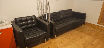 Ikea Landskrona 3 seater couch + 1 chair