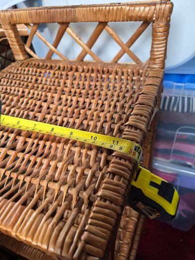 Wicker Rattan Shelving Units