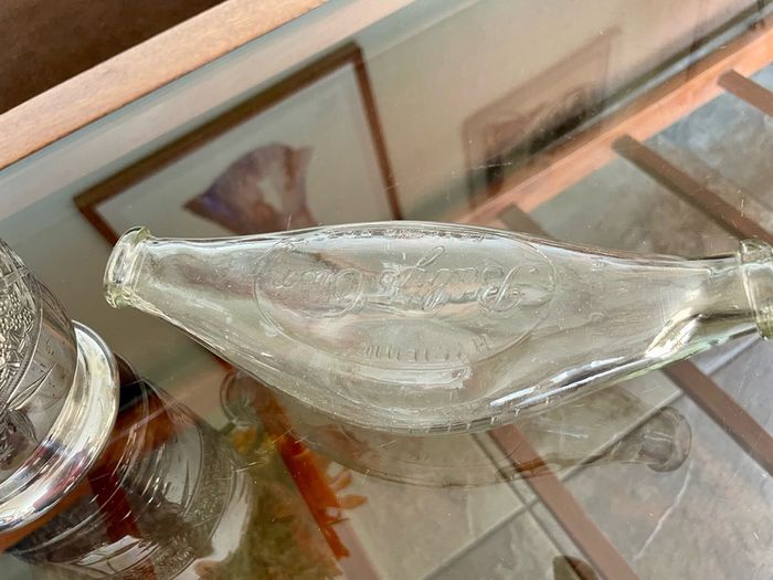 Vintage 1940s Babys Own The Hygienic Feeder Glass Baby Bottle