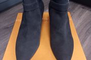 Black Suede Ankle Boots