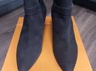 main image for ad Black Suede Ankle Boots