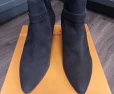 Black Suede Ankle Boots