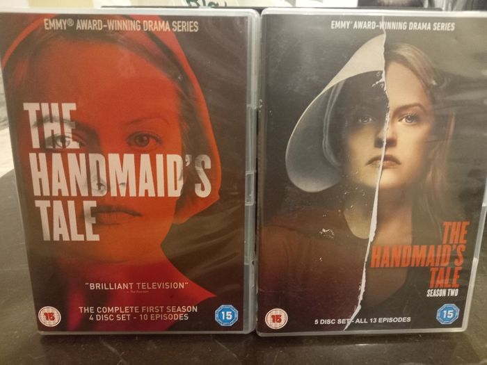 The Handmaid's Tale Season 1 And 2 Dvd Sets