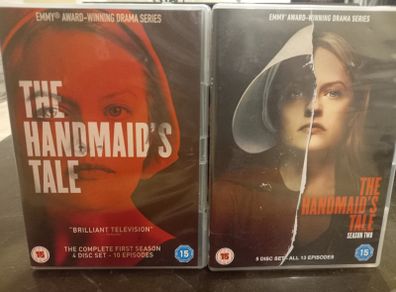 The Handmaid's Tale Season 1 And 2 Dvd Sets