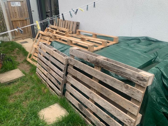 pallets/firewood