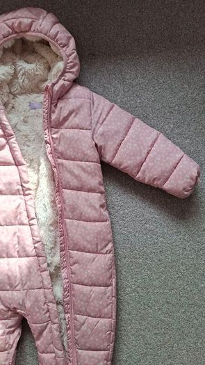 Pink Girls Snowsuit